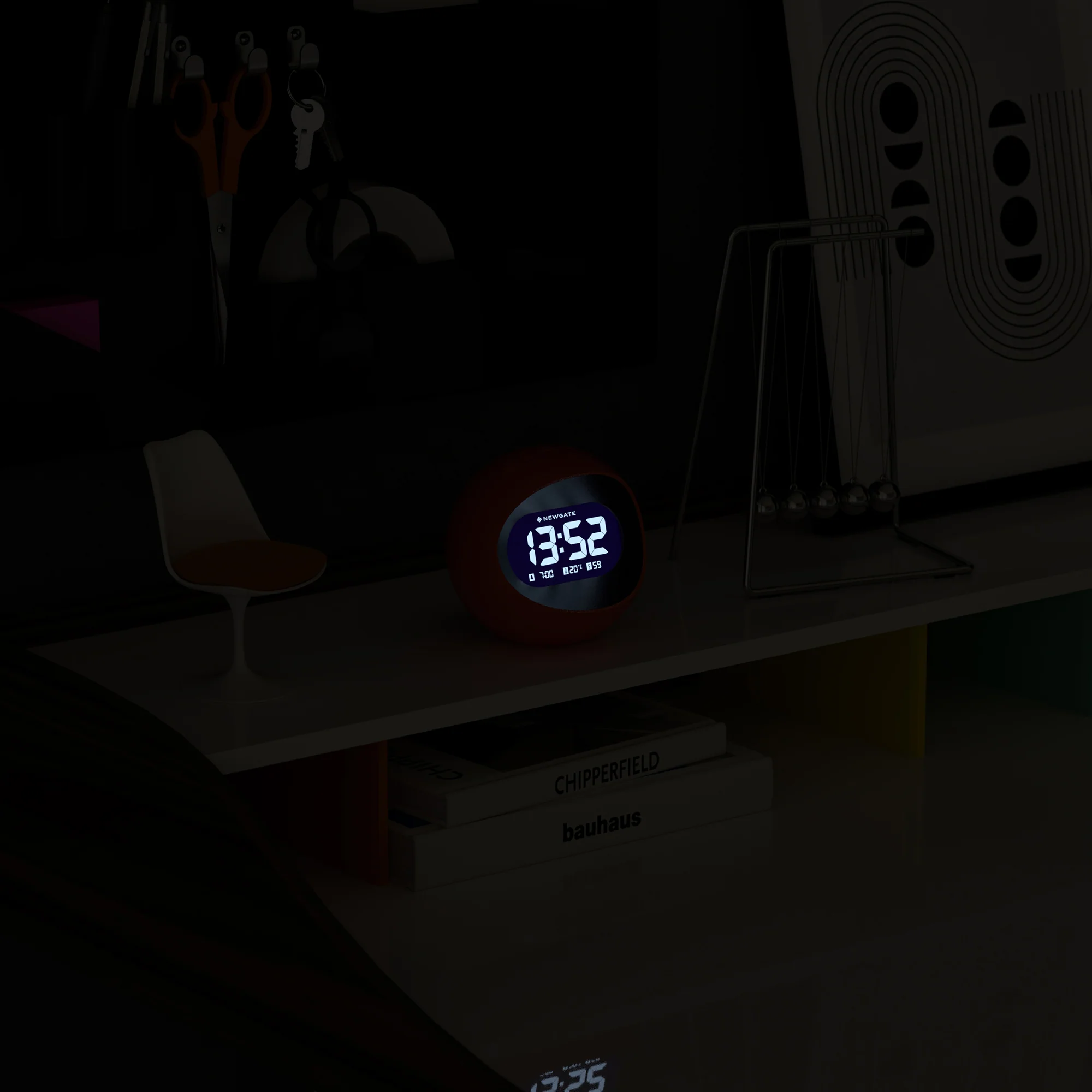 Newgate Centre of the Earth LCD alarm in orange - Image 6