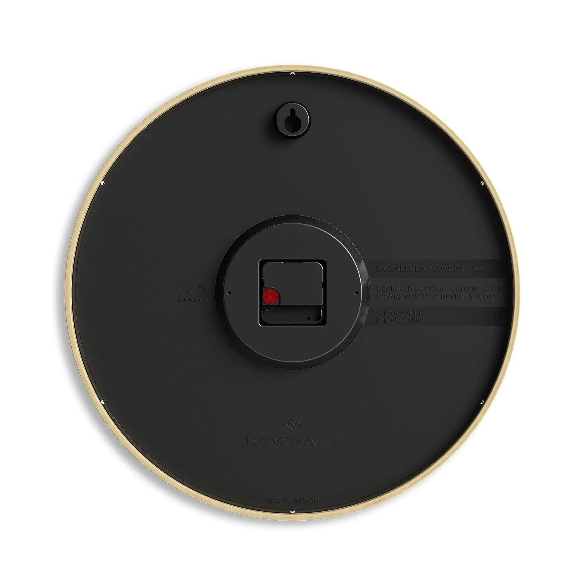 Newgate Mr Clarke marker wall clock in light wood 40cm - Image 7