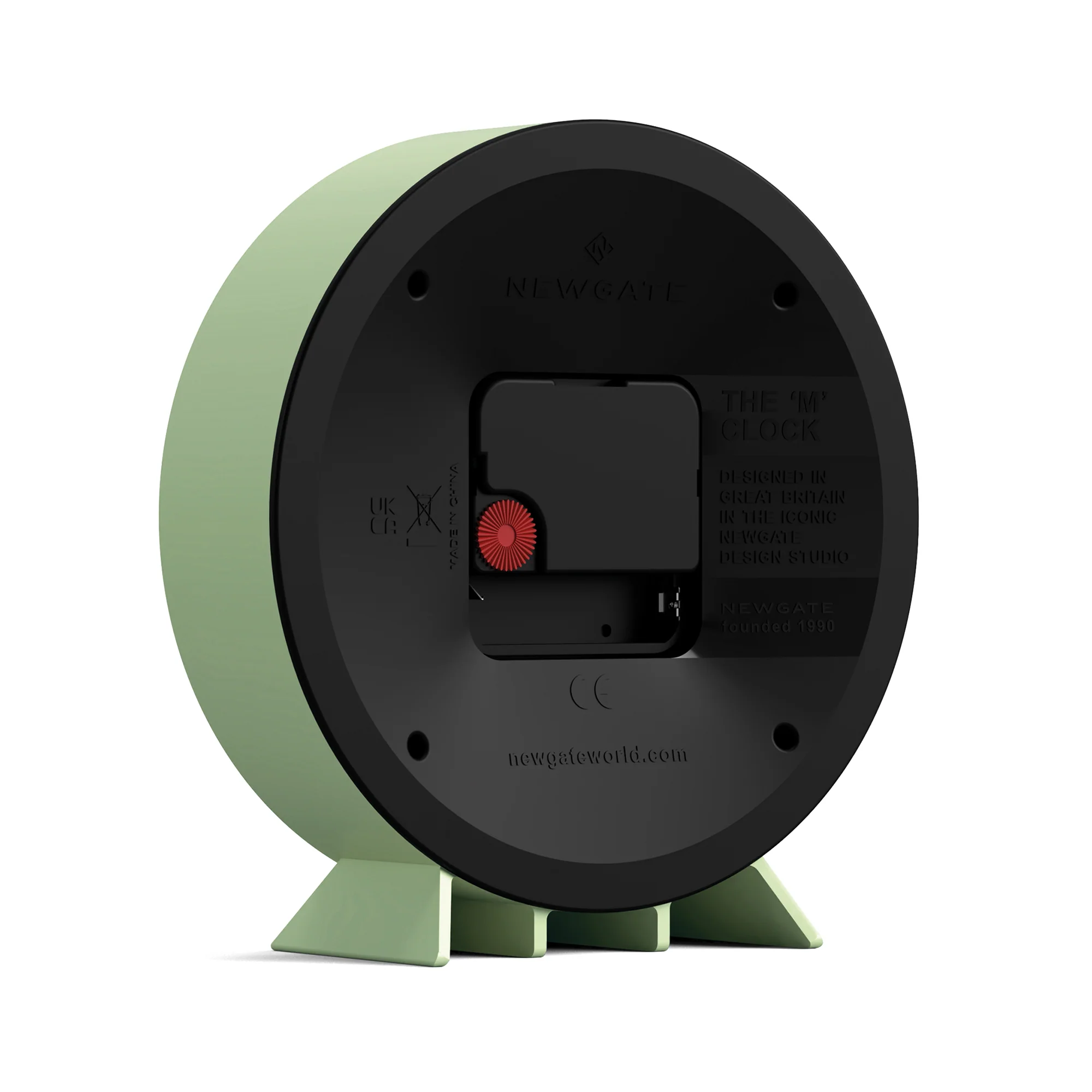 Newgate M Mantel Echo clock in neo-mint - Image 7