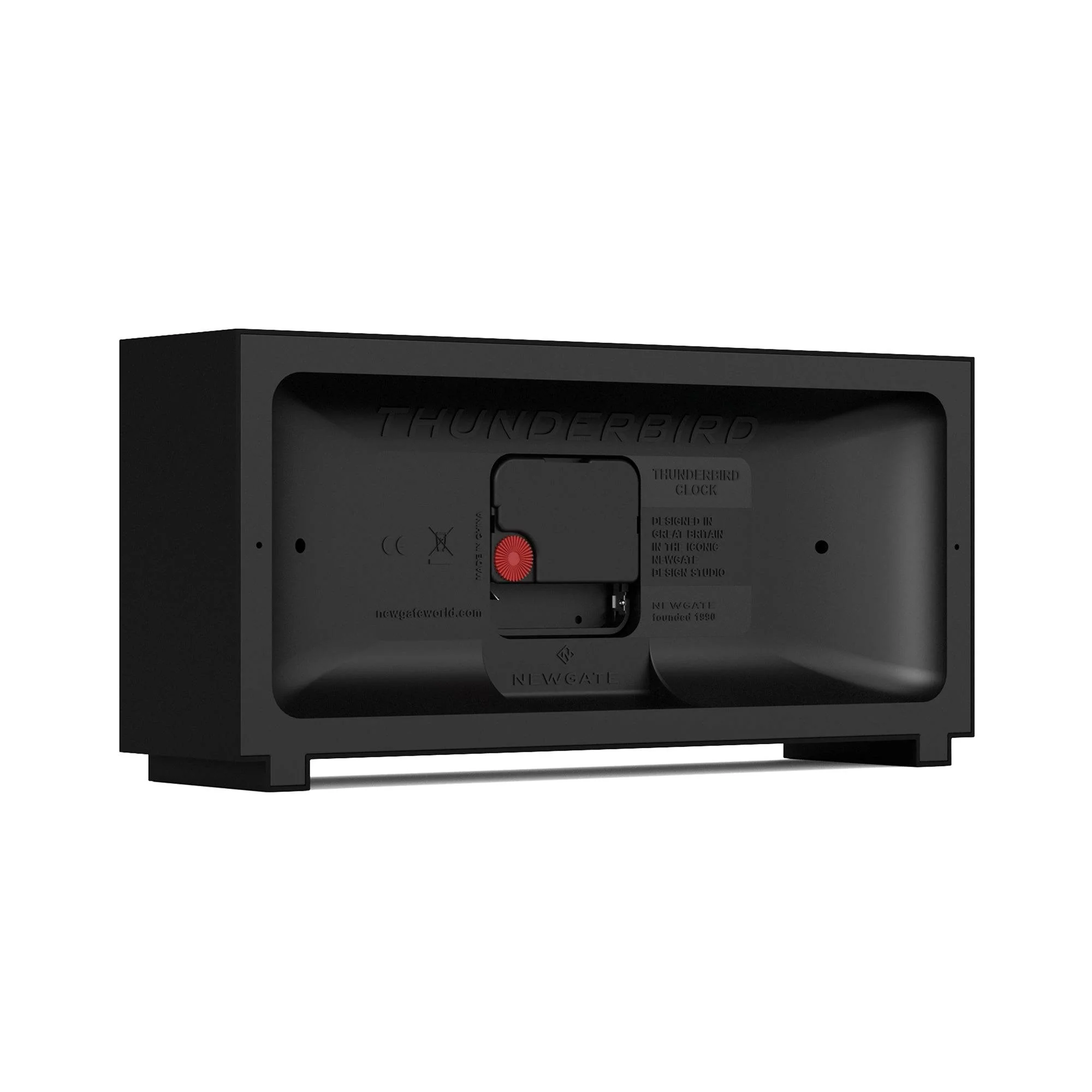Newgate Thunderbird mantel clock in black - Image 7