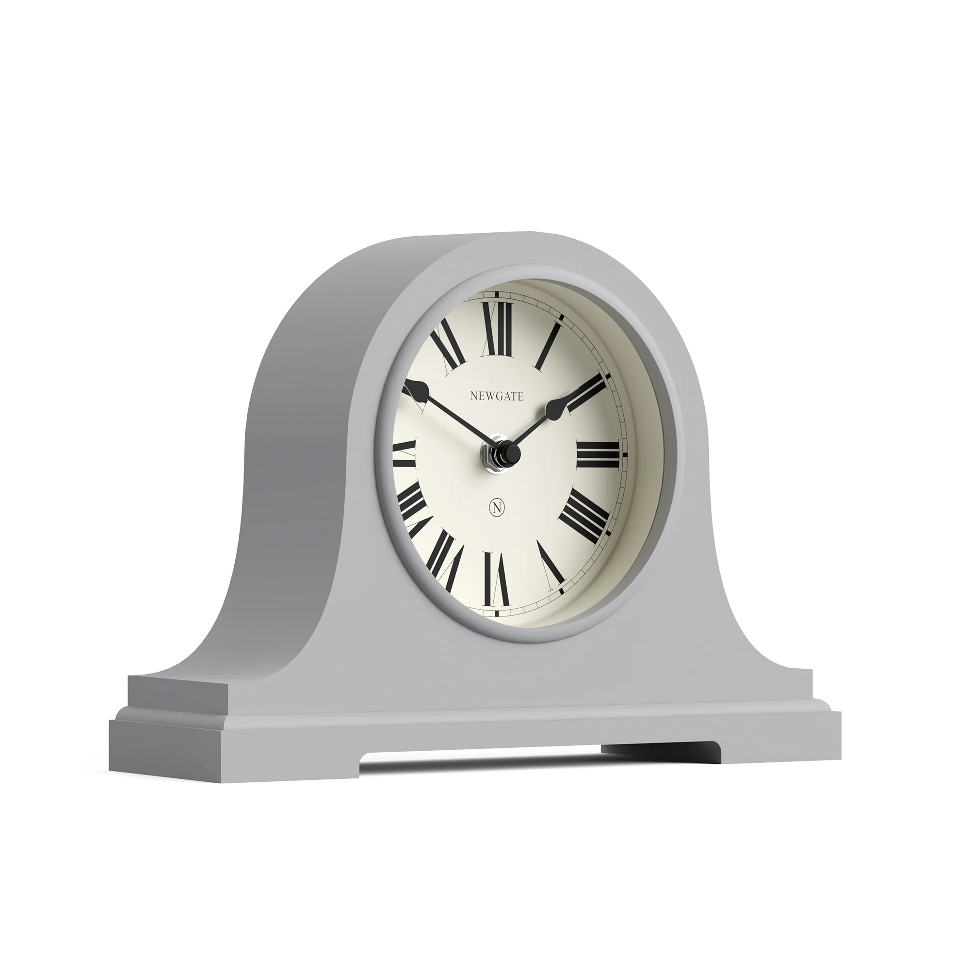 Newgate Broadway mantel clock in grey - Image 2