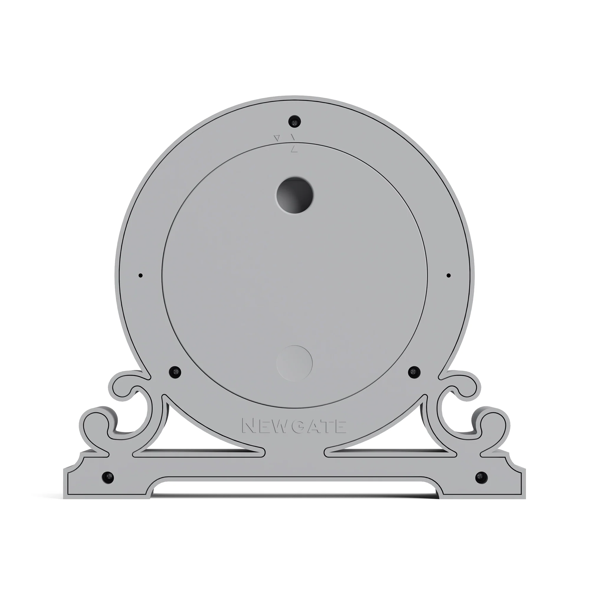 Newgate Divisadero mantel clock in grey - Image 7