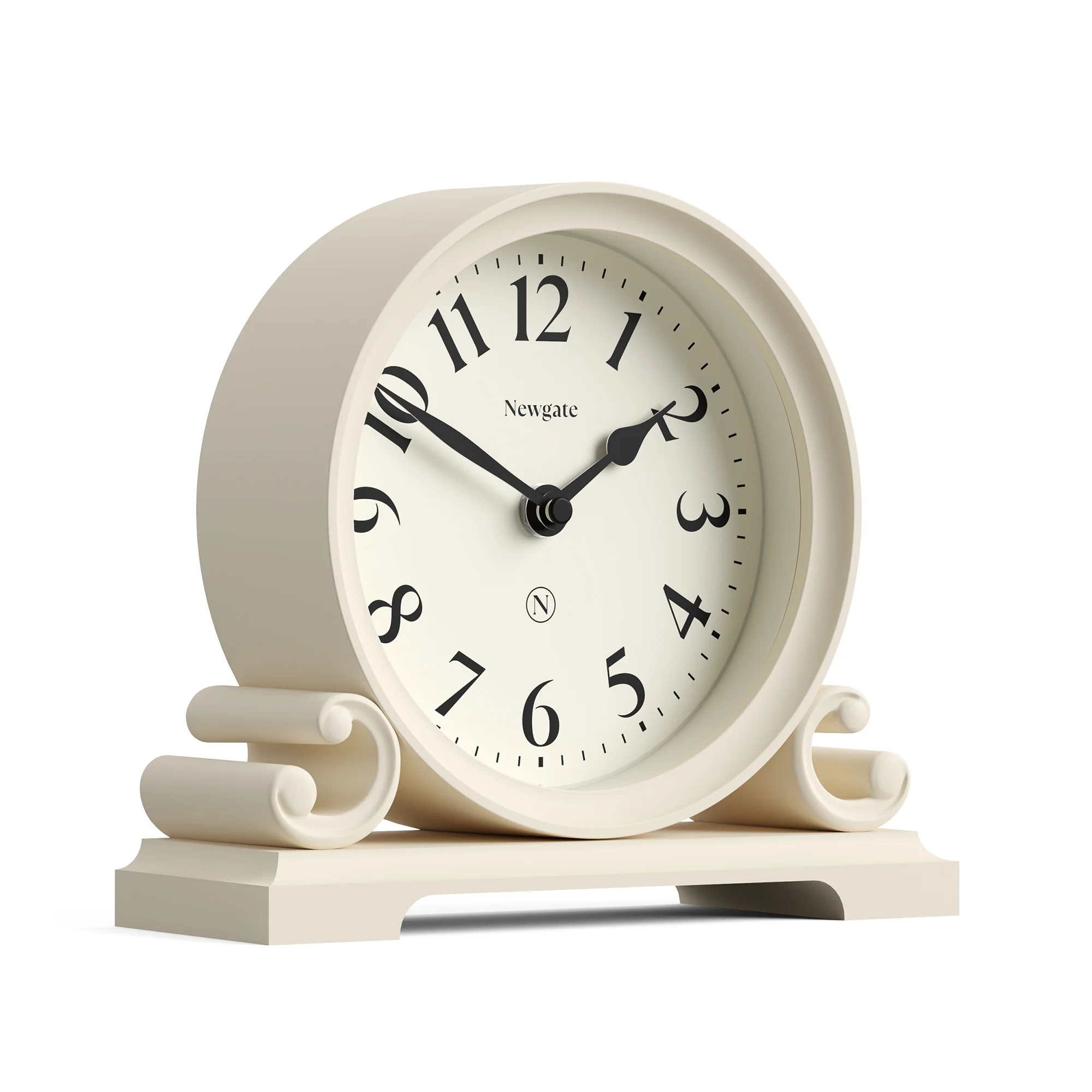 Newgate Divisadero mantel clock in cream - Image 2