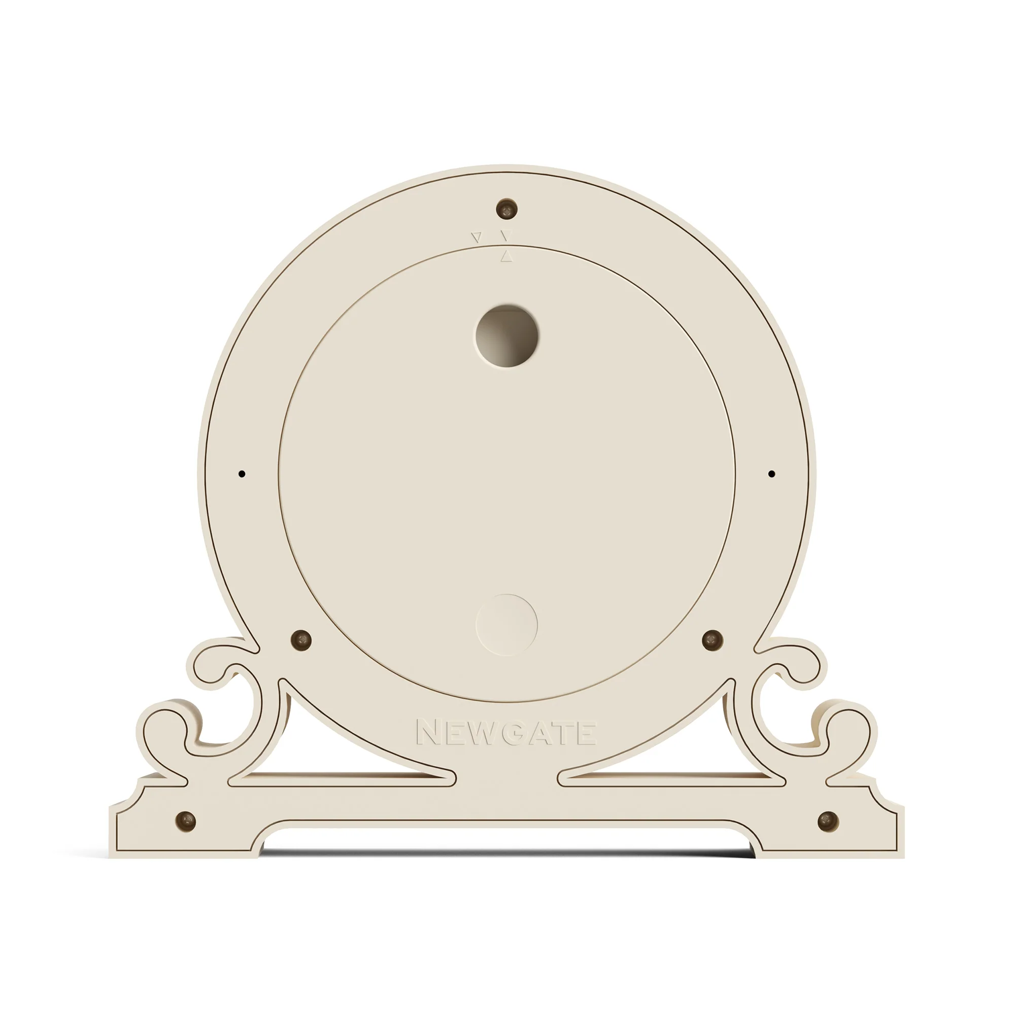 Newgate Divisadero mantel clock in cream - Image 7