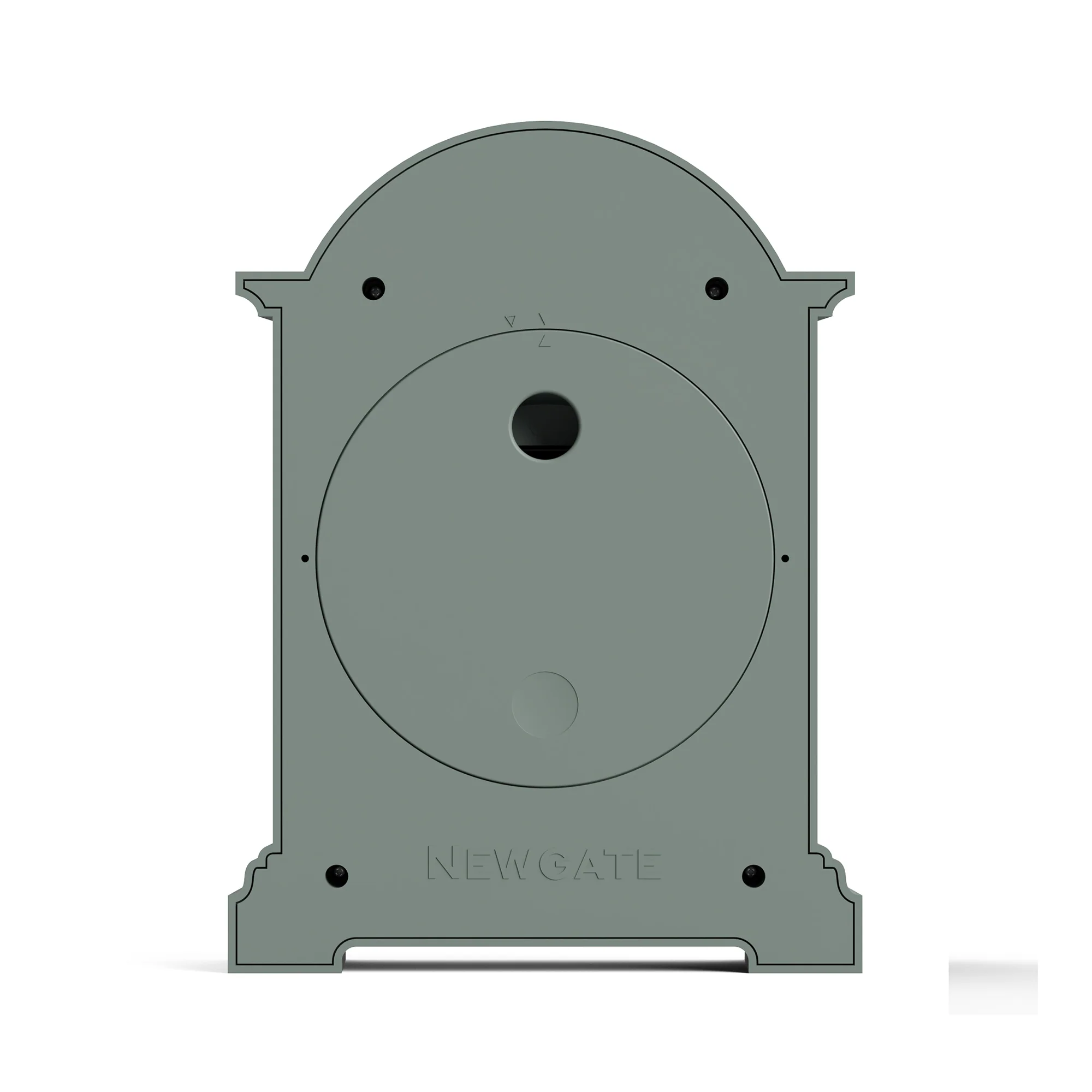 Newgate Fillmore mantel clock in asparagus green - Image 7