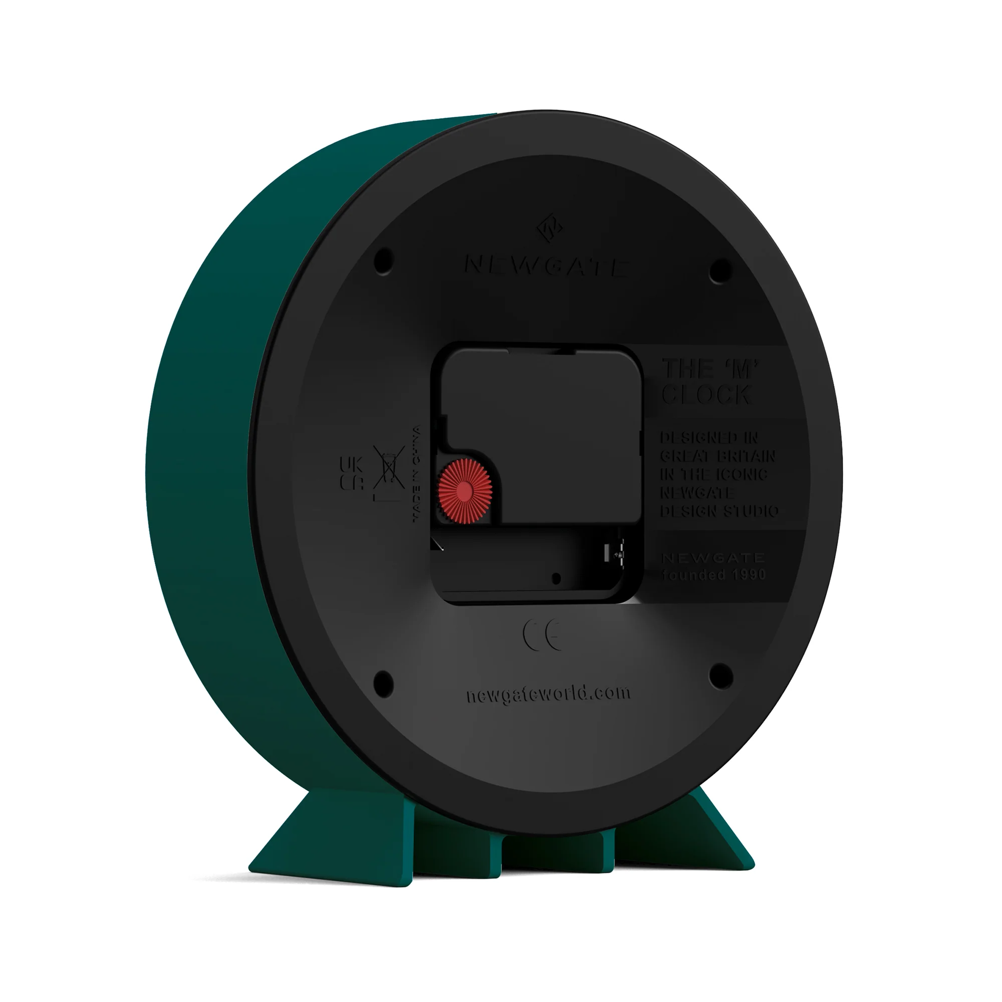 Newgate M Mantel Echo clock in eden green - Image 7