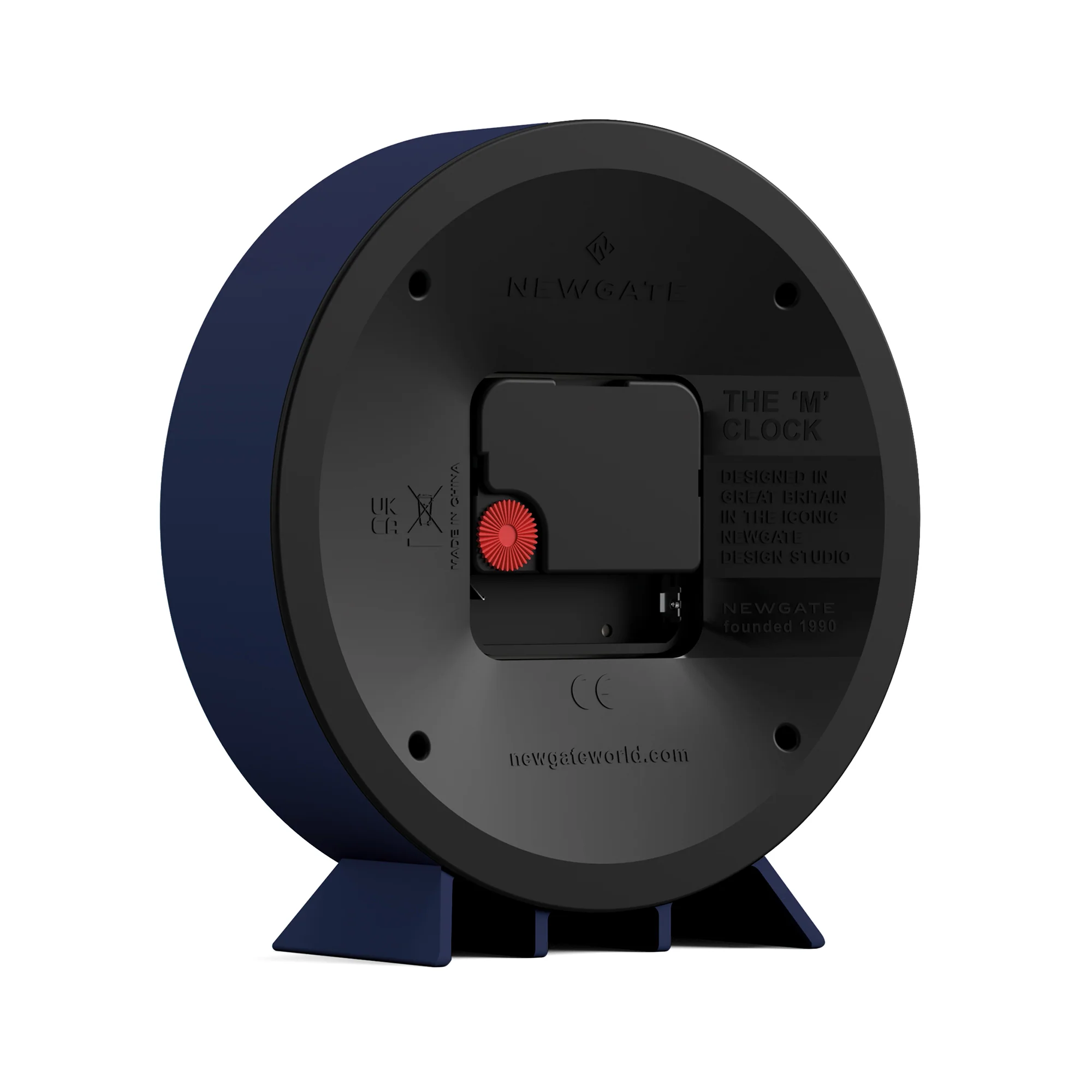 Newgate M Mantel Echo clock in midnight blue - Image 7