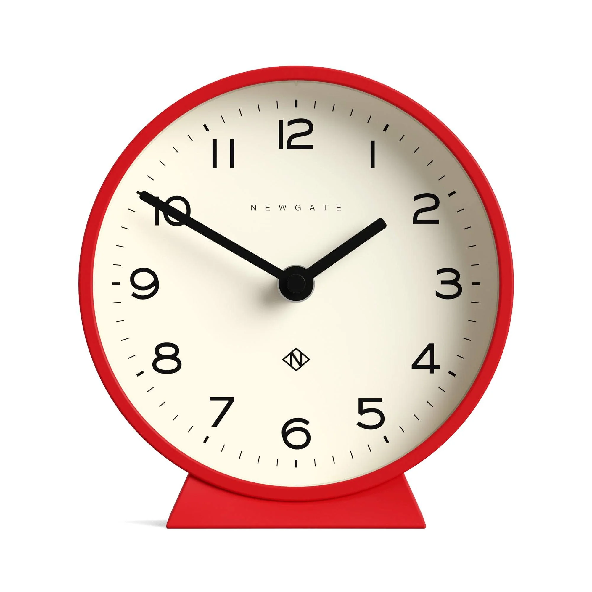 Newgate M Mantel Echo clock in red