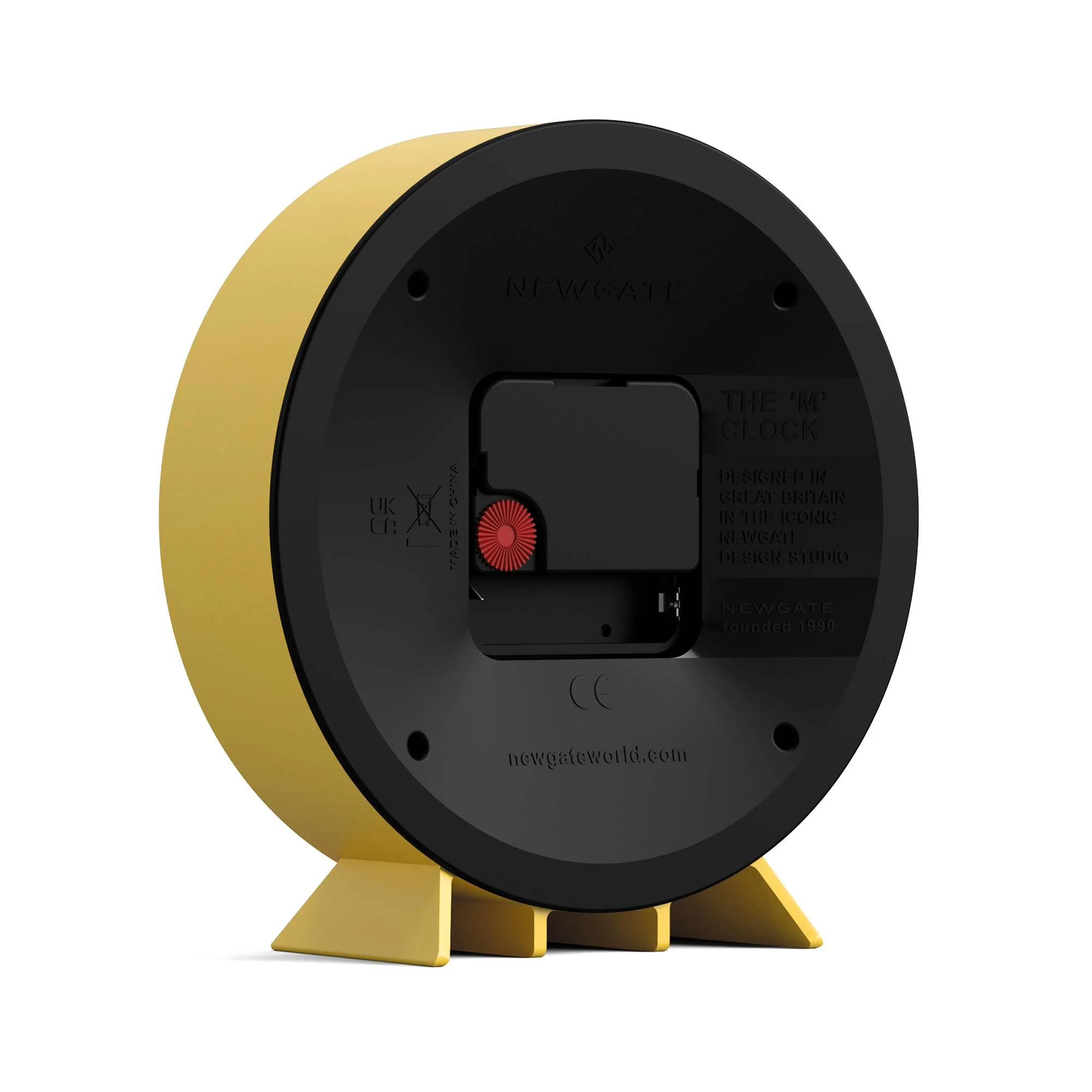 Newgate M Mantel Echo clock in yellow - Image 6