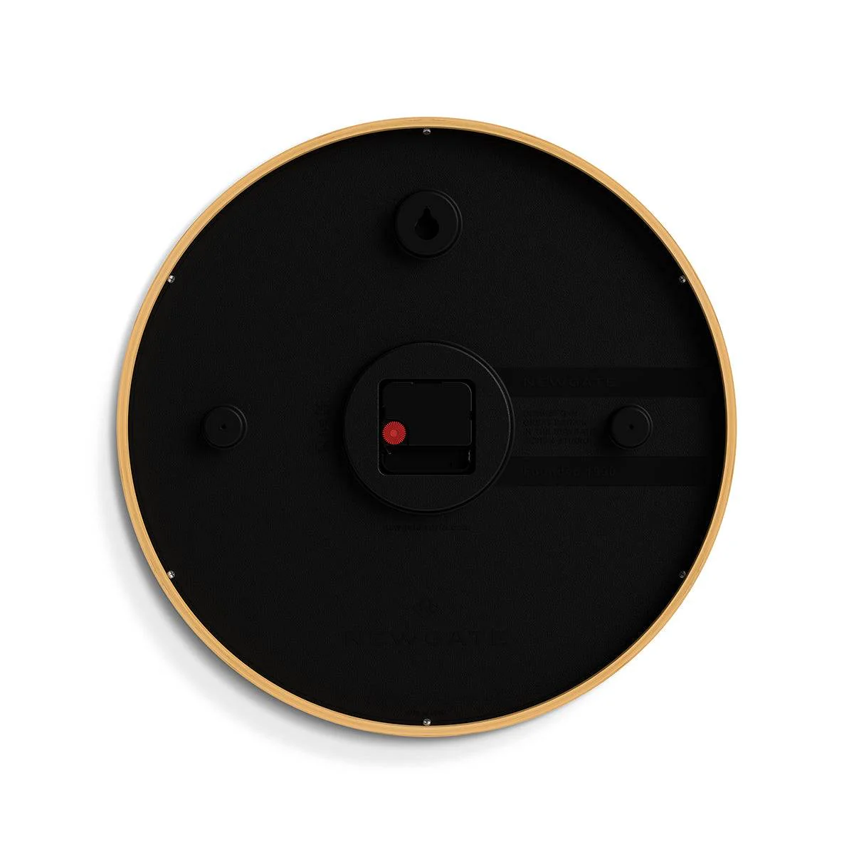 Newgate Mauritius wall clock in bamboo - Image 7