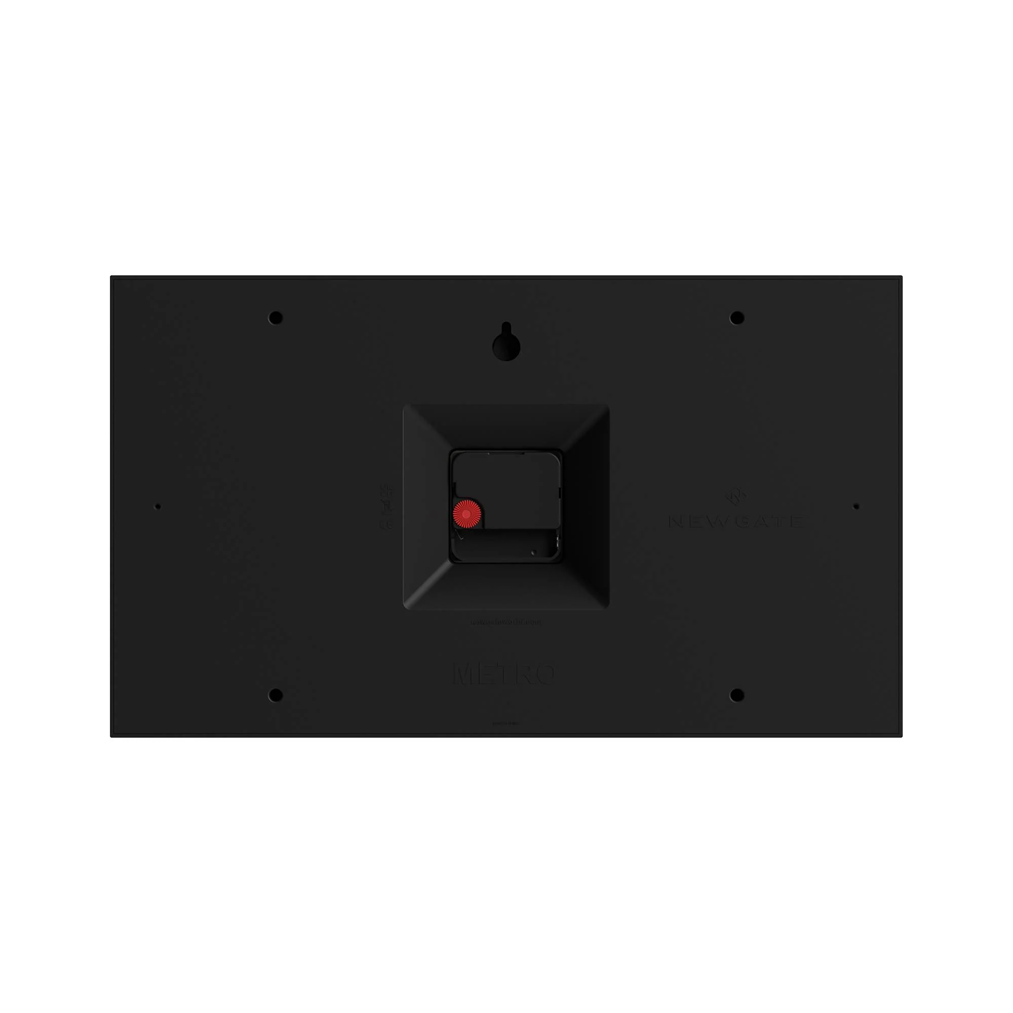 Newgate Metro wall clock in yellow - Image 7