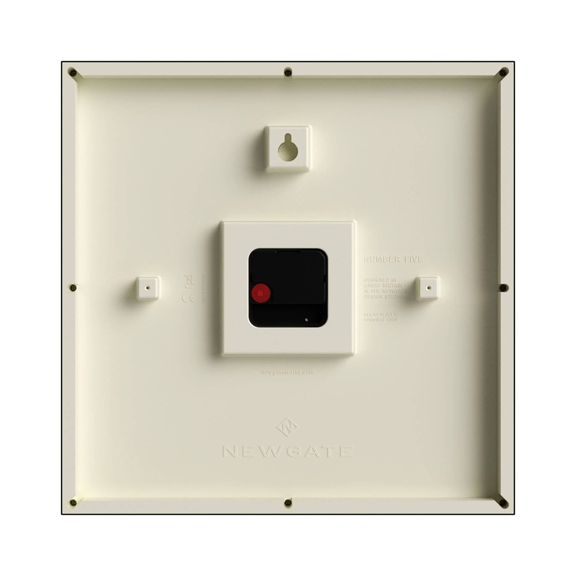Newgate Number Five Railway wall clock in black and green - Image 7