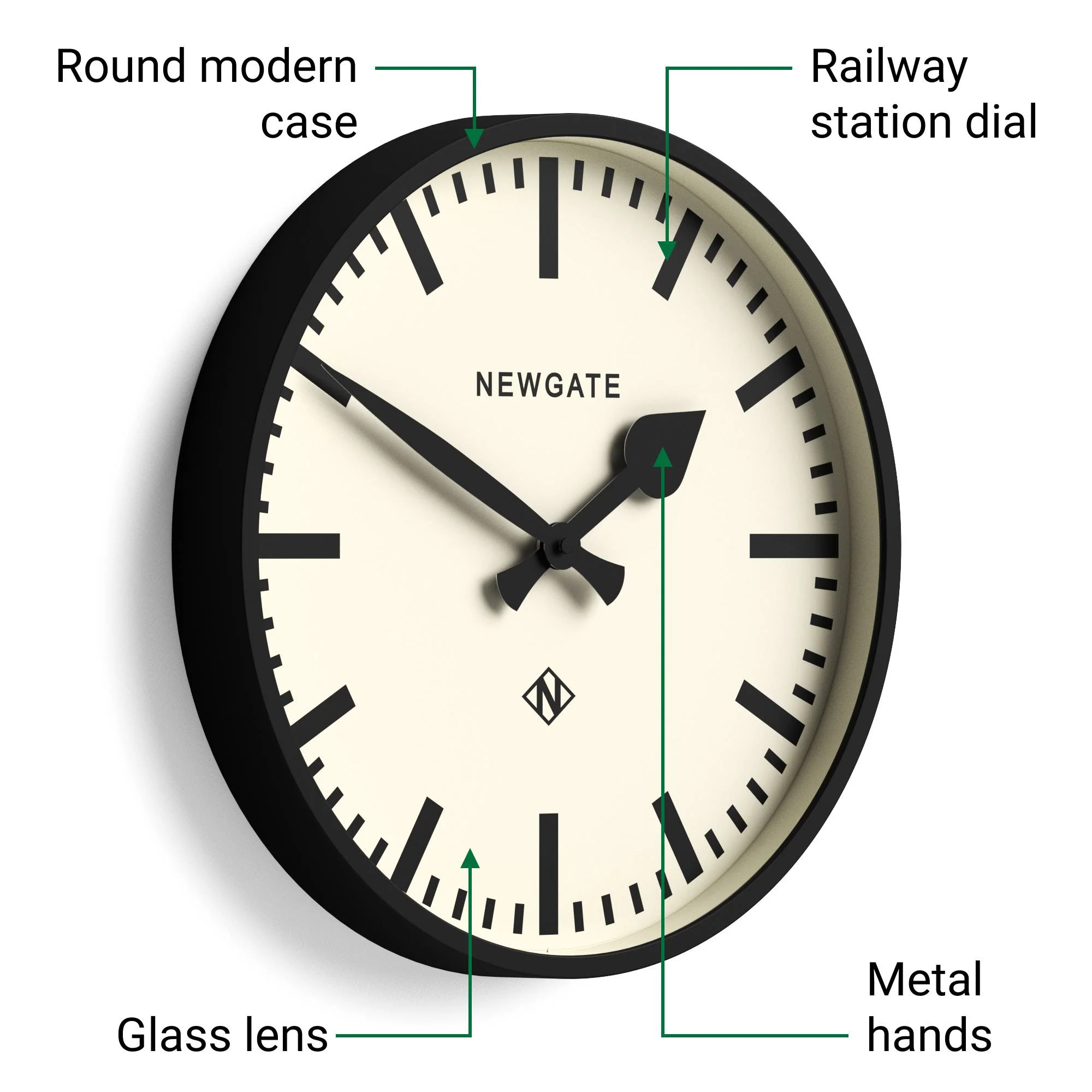 Newgate Number Three Railway in black - Image 6