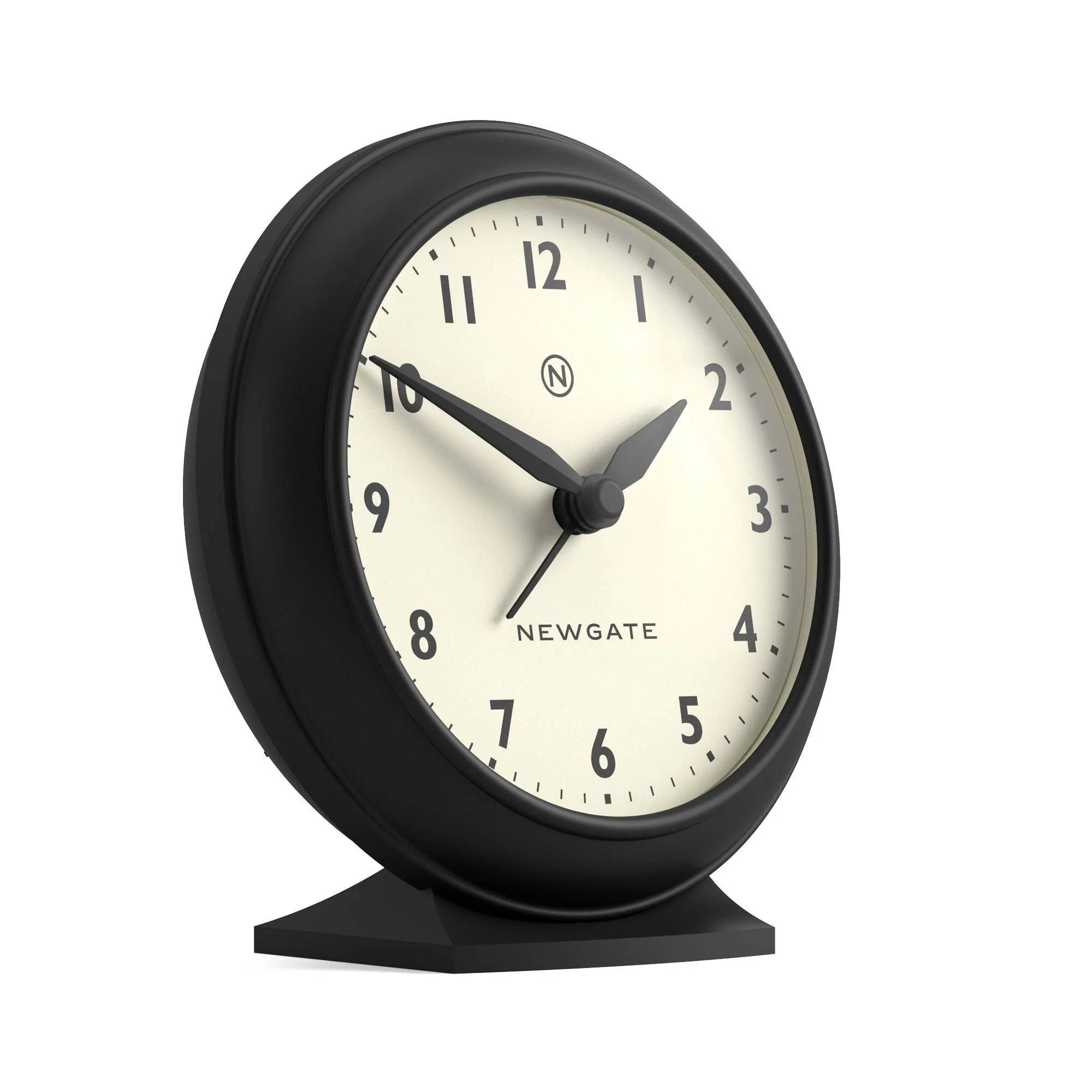 Newgate Pacific alarm clock in black - Image 2