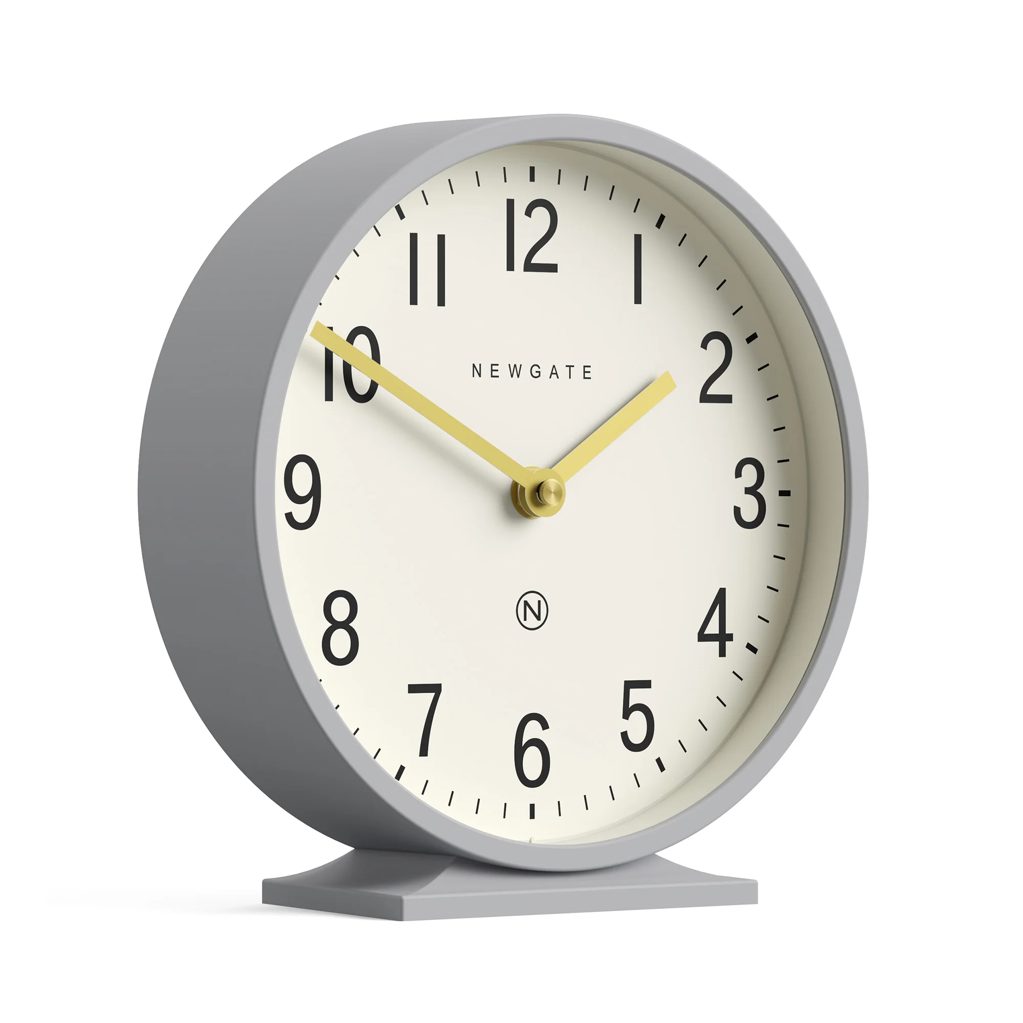 Newgate Q Mantel clock in grey - Image 2