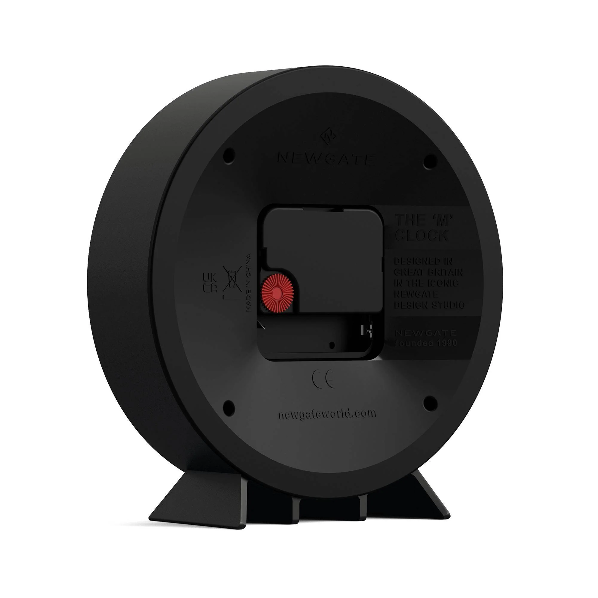 Newgate Theatre mantel clock in black - Image 7