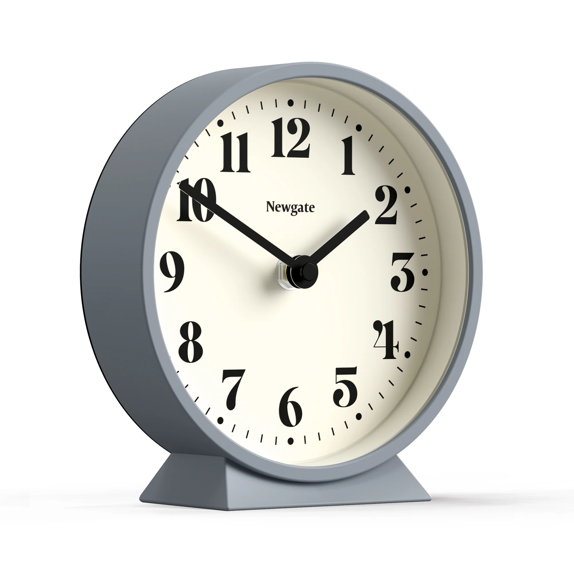 Newgate Theatre mantel clock in french navy - Image 2