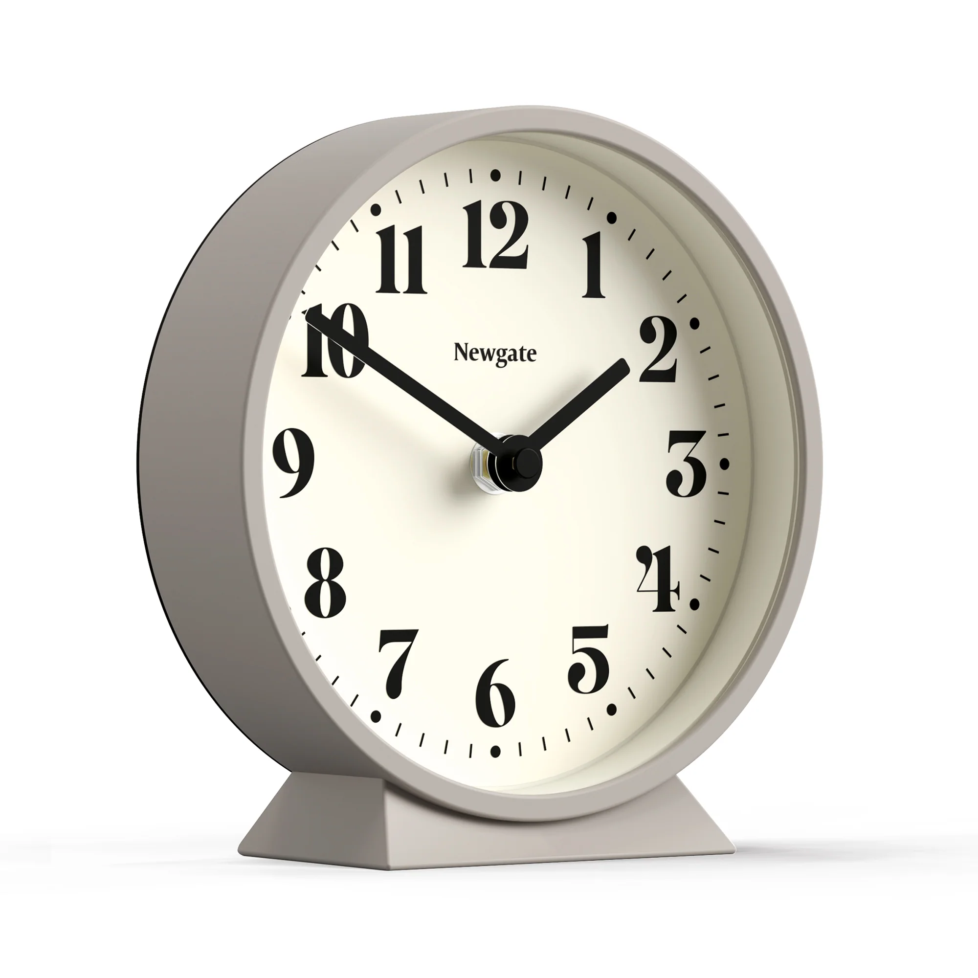 Newgate Theatre mantel clock in stone - Image 2