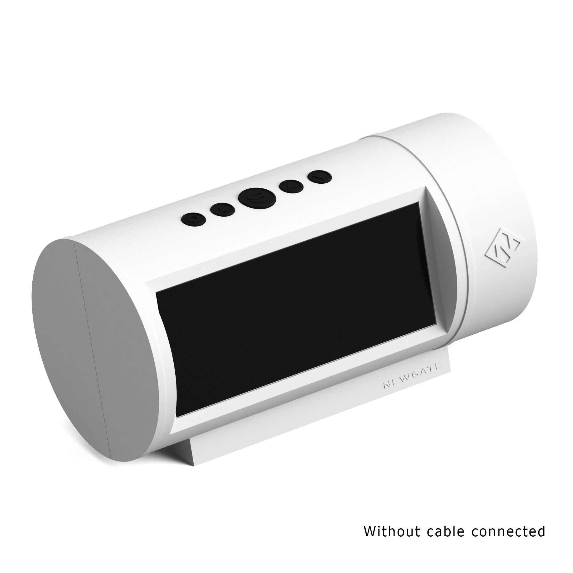 Newgate Pil LED alarm in white - Image 3