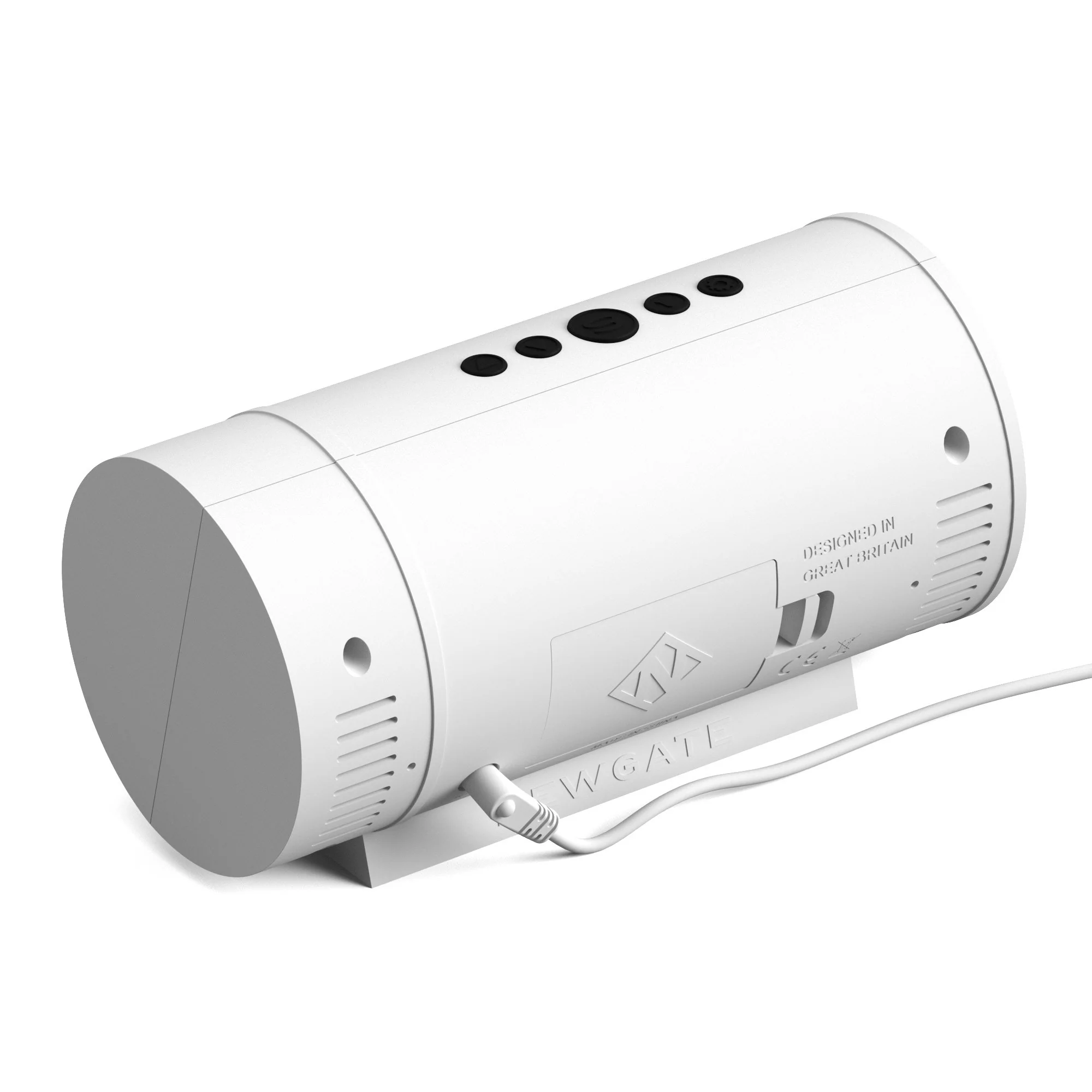 Newgate Pil LED alarm in white - Image 5