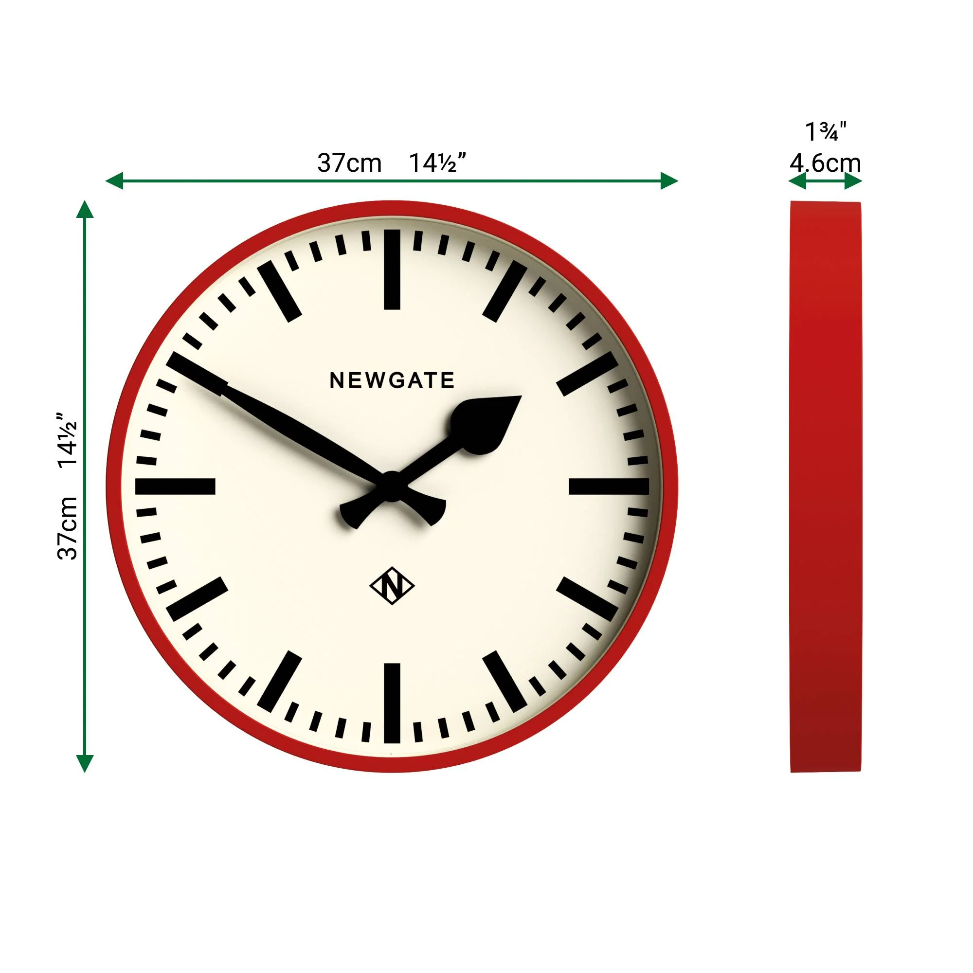 Newgate Number Three Railway in red - Image 4