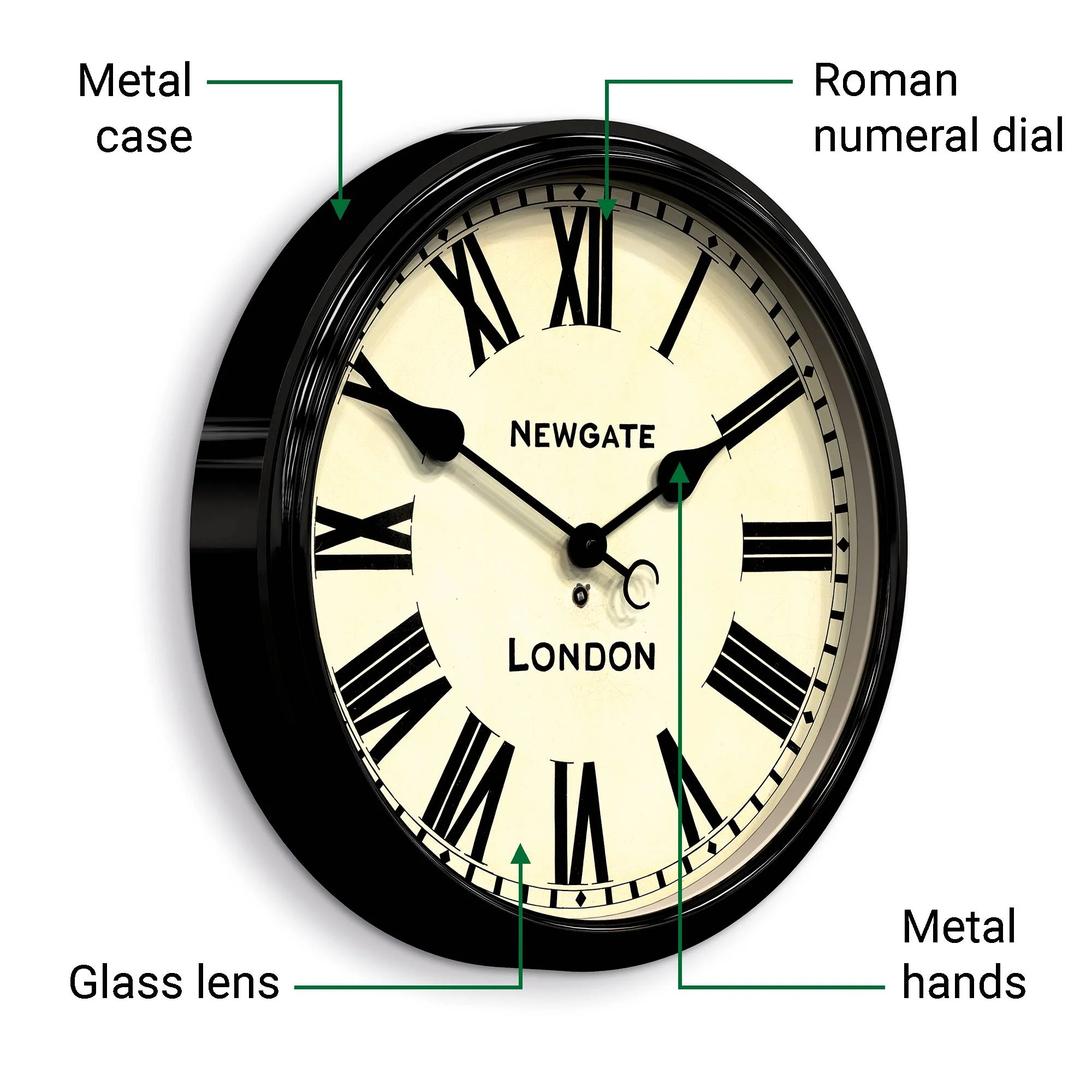 Newgate Battersby wall clock - Image 6