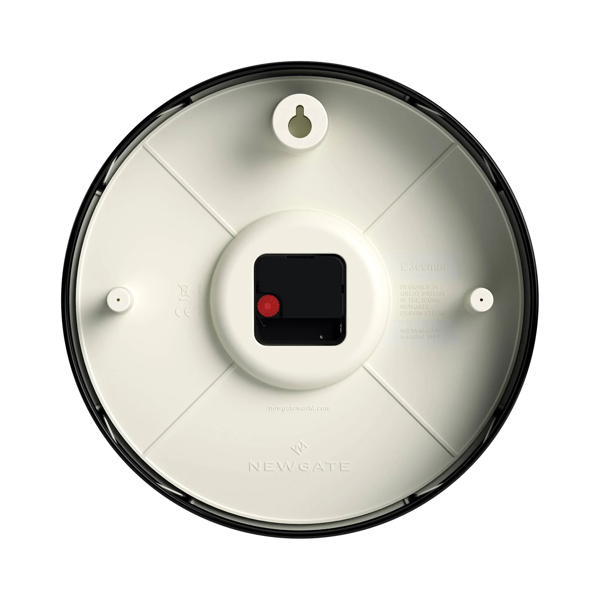 Newgate Luggage wall clock in black - Image 7